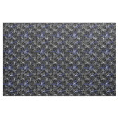 Black Grey Blue Camo Pattern Skulls Stof (Fat Quarter)