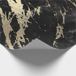 Black Grey Graphite Gold Marble Shiny VIP Cadeaupapier<br><div class="desc">Minimalisme en elegantie,  afhankelijk van de werkelijke ontwikkeling van de binnenbekleding. Voor veel luxe glam-gelegenheden</div>
