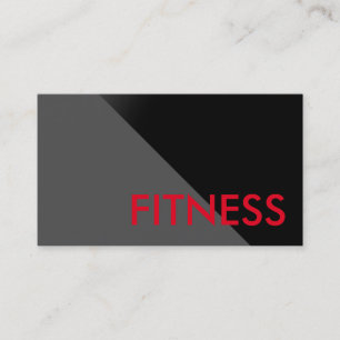 Black Grey Modern Professional Sport Visitekaartje