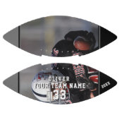 Black Grey Name Number Team Full Photo Football (Panelen)