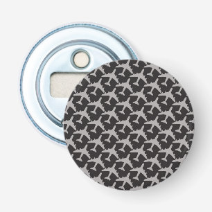 Black Grey Plane Airplanes Pilot Plane Aviation Button Flesopener