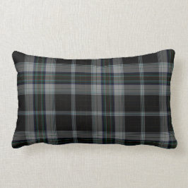Black Grey Tartan Pset Kussen