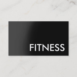 Black Grey White Professional Sport Visitekaartje