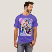 Black Grid - Kandinsky T-shirt (Voorkant volledig)