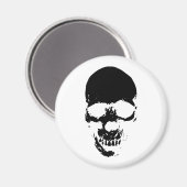 Black Grim Reaper Skull Magneet (Voorkant / Achterkant)