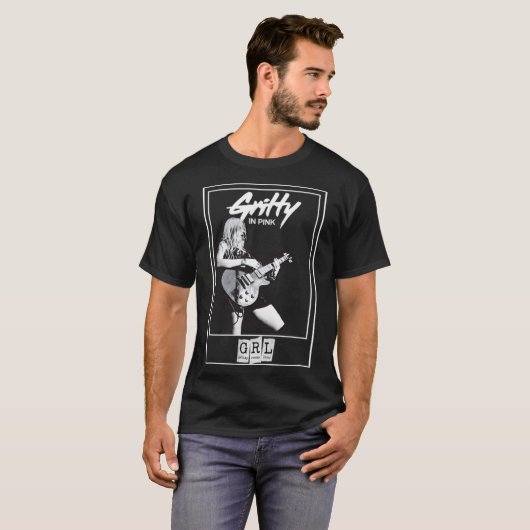 Black Gritty T-shirt (Voorkant volledig)