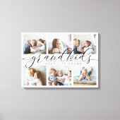 Black | Grootkinderen maken foto's van het leven Canvas Afdruk (Voorkant)