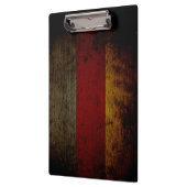 Black Grunge Duitsland vlag 2 Klembord (Links)