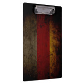 Black Grunge Duitsland vlag 2 Klembord (Rechts)