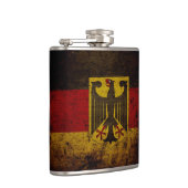 Black Grunge Germany Flag Heupfles (Rechts)