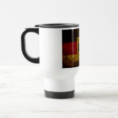 Black Grunge Germany Flag Reisbeker (Links)