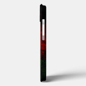 Black Grunge Portugal Flag Case-Mate iPhone Case (Achterkant / Links)