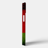 Black Grunge Portugal Flag Case-Mate iPhone Case (Achterkant / Rechts)