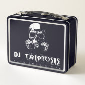 Black Grunge Skull Lunchbox (Achterkant)
