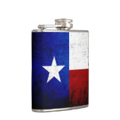 Black Grunge Texas State Flag Heupfles (Rechts)