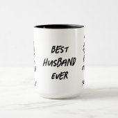 Black Grunge You Rock Mijn beste man ooit Mok (Midden)