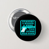 Black Guard 3-acht weken Ronde Button 5,7 Cm (Voorkant /achterkant)