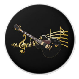 Black Guitar Knob Keramische Knop