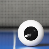 Black Guitar Ping Ball (Net)