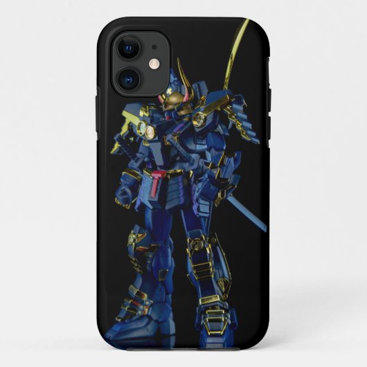 Black Gundam iPhone Case (Achterkant)