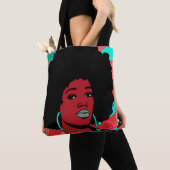 Black Gurl Pop Art Tote Bag (Dichtbij)