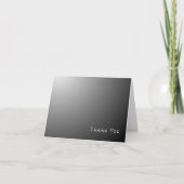 Black Guy Afstudeerder Bedankt Gepersonaliseerde K (Voorkant)