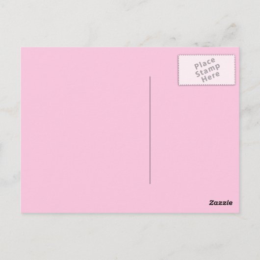 Black Hair Diva Briefkaart (Achterkant)