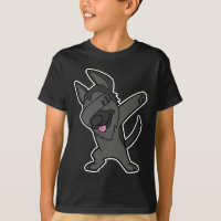 Black Hair German Shepherd Dabbing Dog Dance