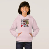 Black Hair Girl I Love Camping (Voorkant volledig)