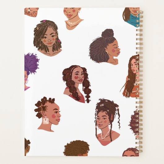 Black Hair Planner (Achterkant)