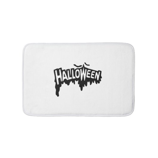 Black Halloween Badmat (Voorkant)