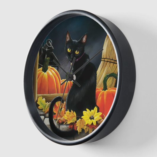 Black Halloween Cat (Hoek)