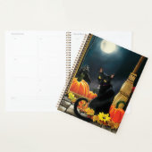 Black Halloween Cat Planner (Display)