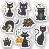 Black Halloween Edition Stickers (Voorkant)