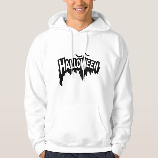 Black Halloween Hoodie (Voorkant)