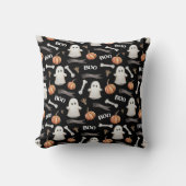 Black Halloween Kussen (Voorkant)