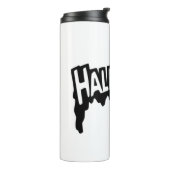 Black Halloween Thermosbeker (Gedraaid links)