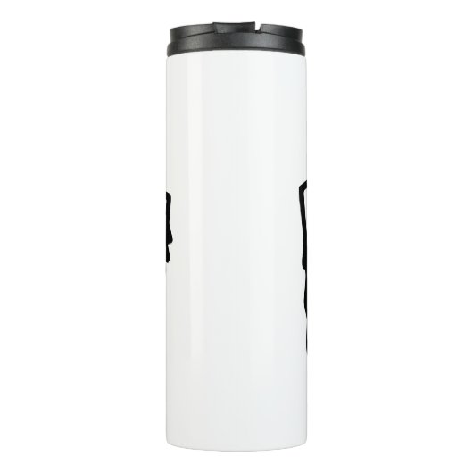 Black Halloween Thermosbeker (Achterkant)