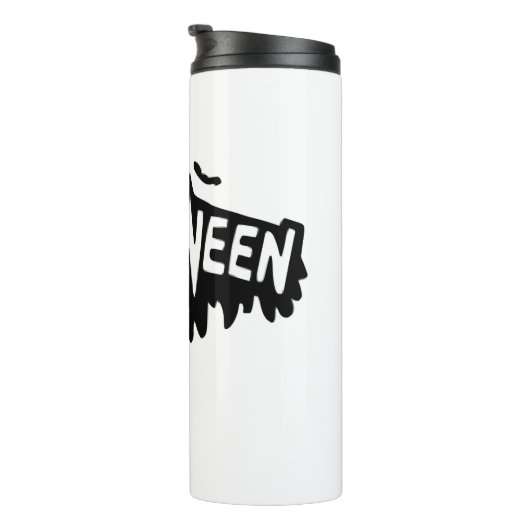 Black Halloween Thermosbeker (Geroteerd rechts)