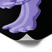 Black Halloween Verjaardagsfeest welkom poster (Hoek)