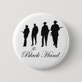 Black Hand Cowboys Ronde Button 5,7 Cm