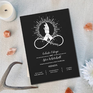 Black Handfasting Forever Hands Wiccan Union Kaart