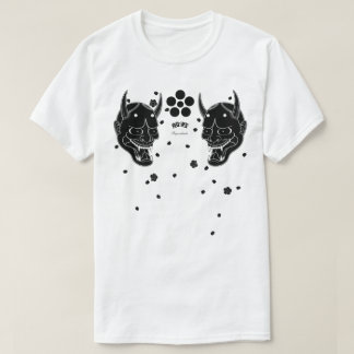 Black Hannya en Cherry Blossom T-shirt