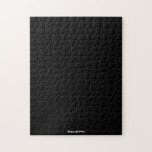 Black Happy Birthday Frustratie Legpuzzel<br><div class="desc">Black Happy Birthday Frustrating Puzzle is een leuke uitdaging voor iedereen. Een geweldig grapje cadeautje voor een puzzel liefhebbende vriend. Happy Birthday is heel klein op de bodem en de rest van de puzzel is zwart gekleurd.</div>