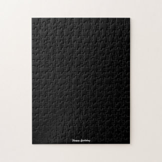 Black Happy Birthday Frustratie Legpuzzel