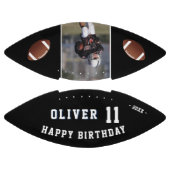 Black Happy Birthday Kinder foto American Football (Panelen)