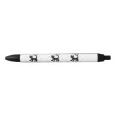 Black Happy Halloween horror spooky Zwarte Inkt Pen (Voorkant)