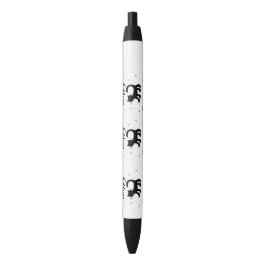 Black Happy Halloween horror spooky Zwarte Inkt Pen