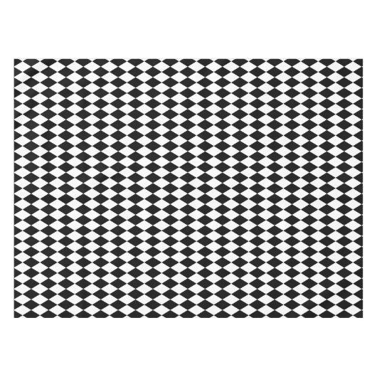 Black Harlequin Tafelkleed (Voorkant (Horizontaal))