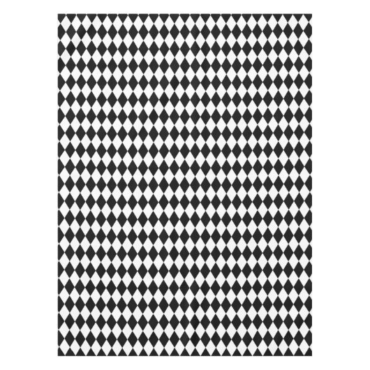 Black Harlequin Tafelkleed (Voorkant)